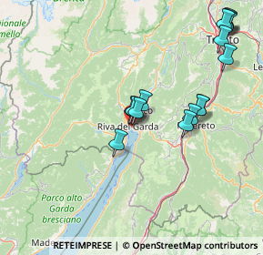 Mappa Via Cristoph Hartung Von Hartungen, 38066 Riva del Garda TN, Italia (15.85333)