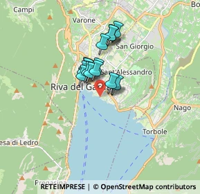 Mappa Via Cristoph Hartung Von Hartungen, 38066 Riva del Garda TN, Italia (1.08188)