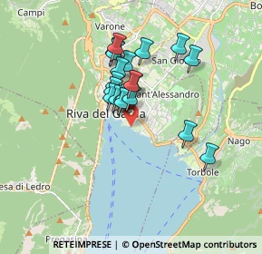 Mappa Via Cristoph Hartung Von Hartungen, 38066 Riva del Garda TN, Italia (1.3)