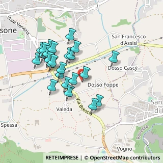 Mappa Via Foppe, 24023 Clusone BG, Italia (0.43793)