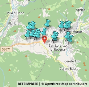Mappa Via Foppe, 24023 Clusone BG, Italia (1.34611)