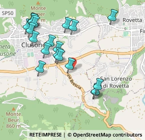 Mappa Via Foppe, 24023 Clusone BG, Italia (1.048)
