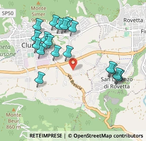 Mappa Via Foppe, 24023 Clusone BG, Italia (0.999)