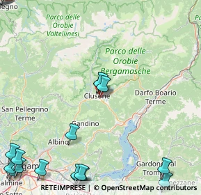 Mappa Via Foppe, 24023 Clusone BG, Italia (28.3185)