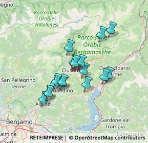 Mappa Via Foppe, 24023 Clusone BG, Italia (10.89353)