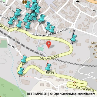 Mappa Via per Binda, 28838 Stresa VB, Italia (0.17692)