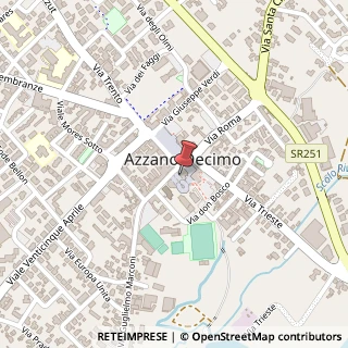 Mappa Via Centrale, 4, 33082 Azzano Decimo, Pordenone (Friuli-Venezia Giulia)