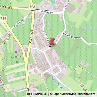 Mappa Via Pra Fontana, 31049 Valdobbiadene, Treviso (Veneto)