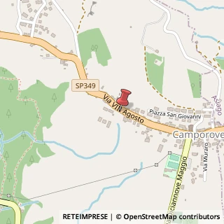 Mappa Via VIII Agosto, 101, 36010 Camporovere VI, Italia, 36010 Roana, Vicenza (Veneto)