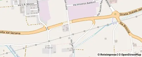 Mappa Clusone