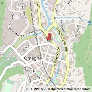 Mappa Via Boggiani, 25, 28887 Omegna, Verbano-Cusio-Ossola (Piemonte)