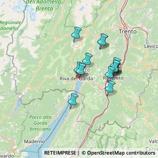 Mappa Via Belluno, 38066 Riva del Garda TN, Italia (11.87286)