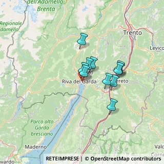 Mappa Via Belluno, 38066 Riva del Garda TN, Italia (9.75727)