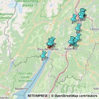 Mappa Via Belluno, 38066 Riva del Garda TN, Italia (18.08333)