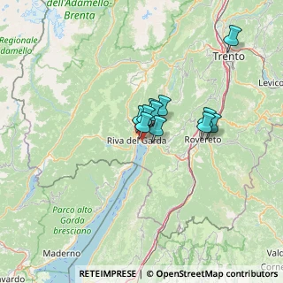 Mappa Via Belluno, 38066 Riva del Garda TN, Italia (8.62)