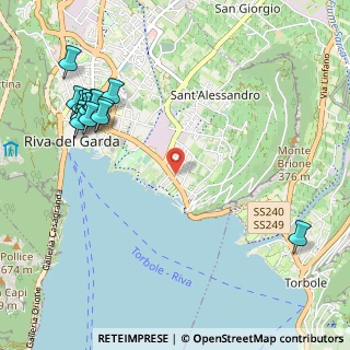 Mappa Via Belluno, 38066 Riva del Garda TN, Italia (1.306)