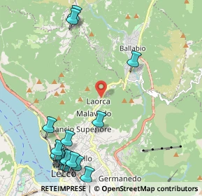 Mappa Corso Monte Ortigara, 23900 Lecco LC, Italia (2.85875)
