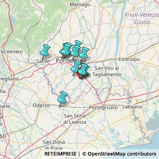 Mappa Via Dr. G. Puiatti, 33082 Azzano Decimo PN, Italia (8.0275)