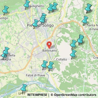 Mappa Via Pasubio, 31053 Pieve di Soligo TV, Italia (3.253)