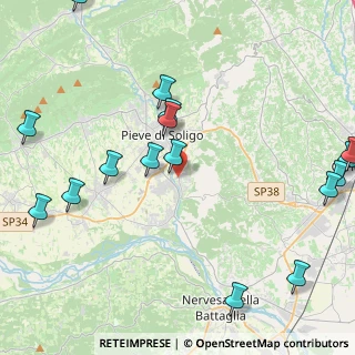 Mappa Via Pasubio, 31053 Pieve di Soligo TV, Italia (5.87667)