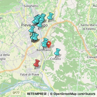 Mappa Via Santa Croce, 31053 Pieve di Soligo TV, Italia (1.777)
