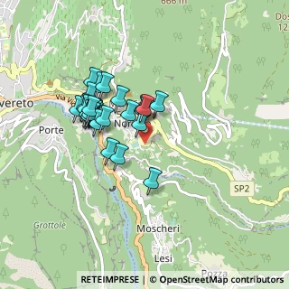 Mappa SP 2, 38068 Rovereto TN, Italia (0.76071)