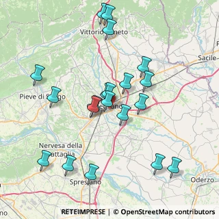 Mappa Via Fabio Filzi, 31015 Conegliano TV, Italia (7.846)
