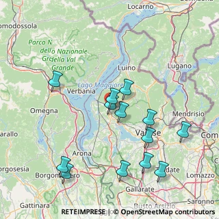 Mappa Via 4 Novembre, 21036 Gemonio VA, Italia (16.27385)
