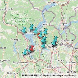 Mappa Via 4 Novembre, 21036 Gemonio VA, Italia (11.09167)