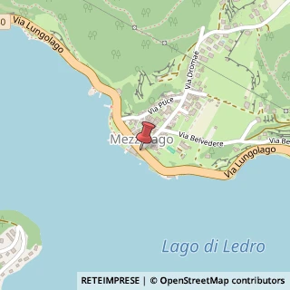 Mappa Via Lungolago, 4/6, 38067 Ledro, Trento (Trentino-Alto Adige)