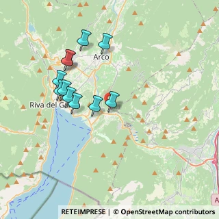 Mappa Via Gioacchino Bertoldi, 38069 Nago-Torbole TN, Italia (3.54455)