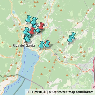 Mappa Via Gioacchino Bertoldi, 38069 Nago-Torbole TN, Italia (3.6805)