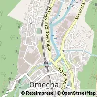 Hartă Omegna