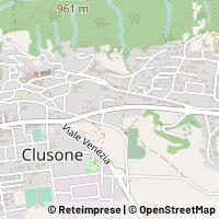 Mapa Clusone