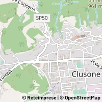 Mapa Clusone