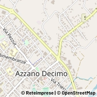 Map Azzano Decimo