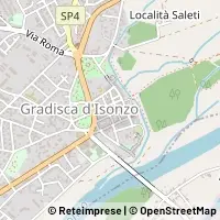 Map Gradisca d'Isonzo