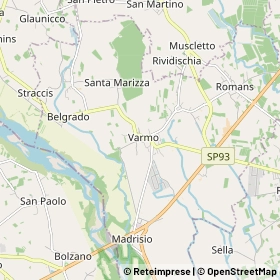 Mappa Varmo