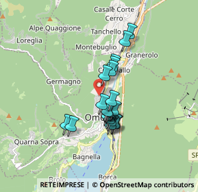 Mappa Via Dogna, 28887 Omegna VB, Italia (1.2775)