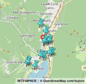 Mappa Via Dogna, 28887 Omegna VB, Italia (1.33846)