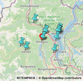 Mappa Via Dogna, 28887 Omegna VB, Italia (10.04077)