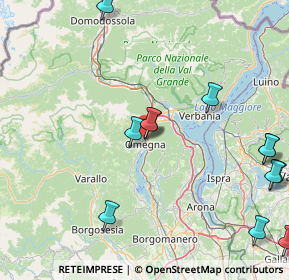 Mappa Via Dogna, 28887 Omegna VB, Italia (20.61417)