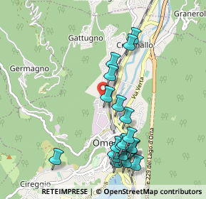 Mappa Via Dogna, 28887 Omegna VB, Italia (1.031)