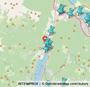 Mappa Via Dogna, 28887 Omegna VB, Italia (5.38077)