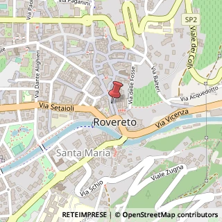 Mappa Via dei Portici, 28, 38068 Rovereto, Trento (Trentino-Alto Adige)
