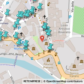 Mappa Via Portici, 38068 Rovereto TN, Italia (0.07692)