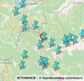 Mappa Via Regina Margherita, 36040 Valdastico VI, Italia (9.111)