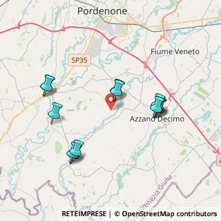 Mappa Via Pradolino, 33082 Azzano Decimo PN, Italia (3.79833)