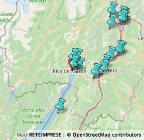 Mappa Via Masetto, 38066 Riva del Garda TN, Italia (16.2755)