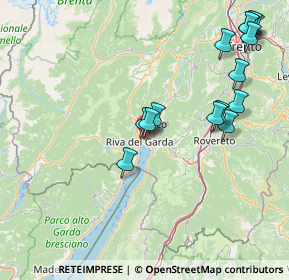 Mappa Via Masetto, 38066 Riva del Garda TN, Italia (17.958)